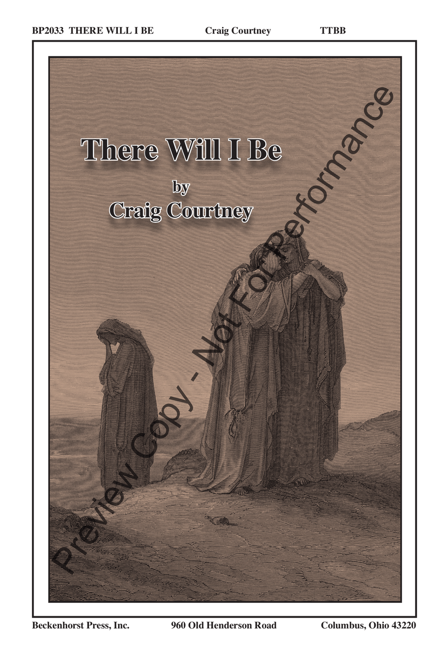 There Will I Be - TTBB There Will I Be - TTBB TTBB scores gallery preview page 2