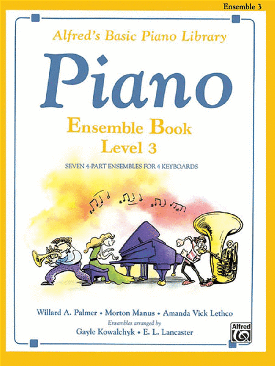 Alfred's Basic Piano Course Ensemble Book, Level 3 Piano Method scores gallery preview page 1