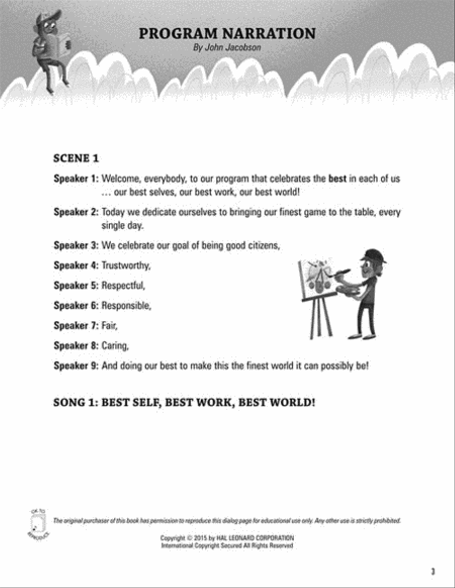 Best Self, Best Work, Best World Choir scores gallery preview page 2