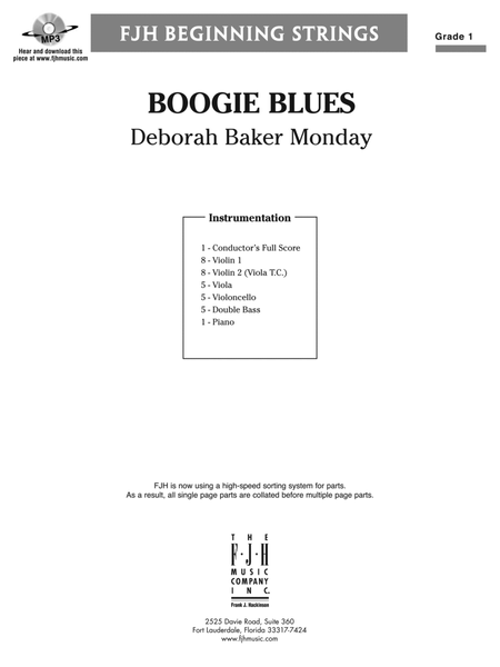 Boogie Blues: Score