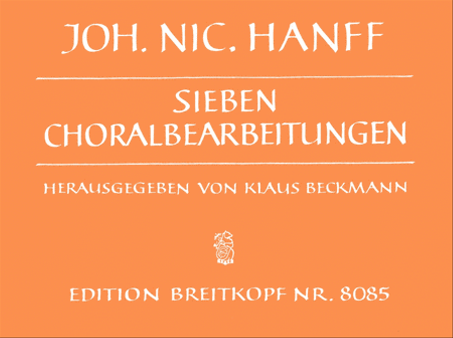 7 Chorale Arrangements Organ scores gallery preview page 1