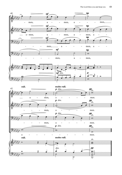 John Rutter Choral Works for TTBB choirs