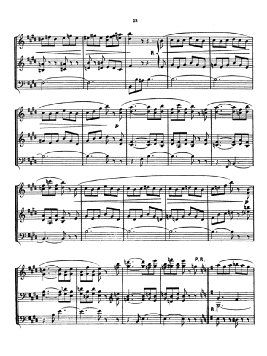 Vierne: Symphony No. 2, Op. 20 Organ scores gallery preview page 3