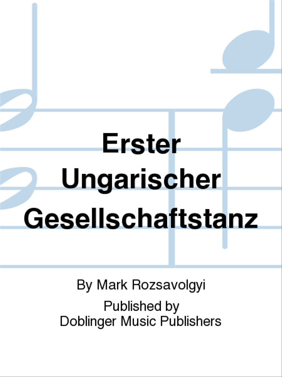 Erster Ungarischer Gesellschaftstanz