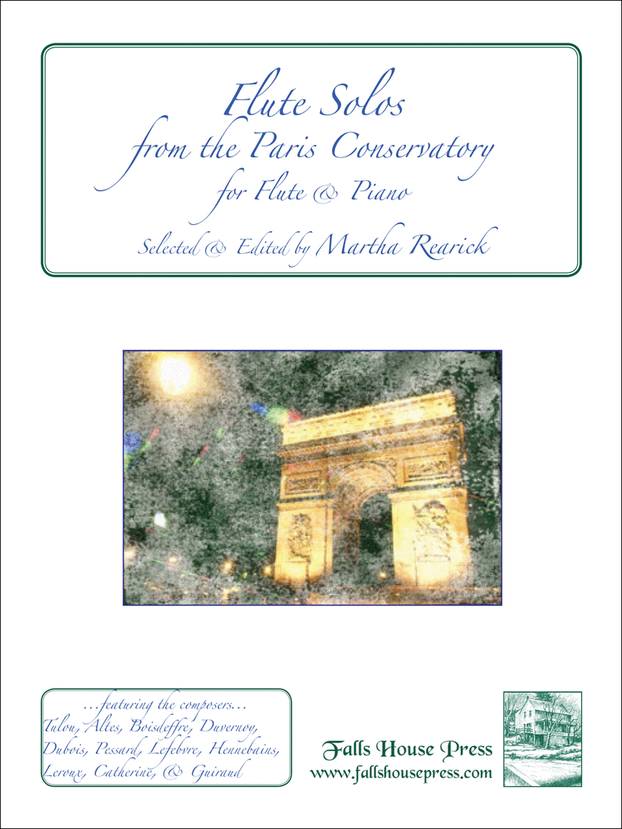 Flute Solos from the Paris Conservatory Chamber Music scores gallery preview page 1
