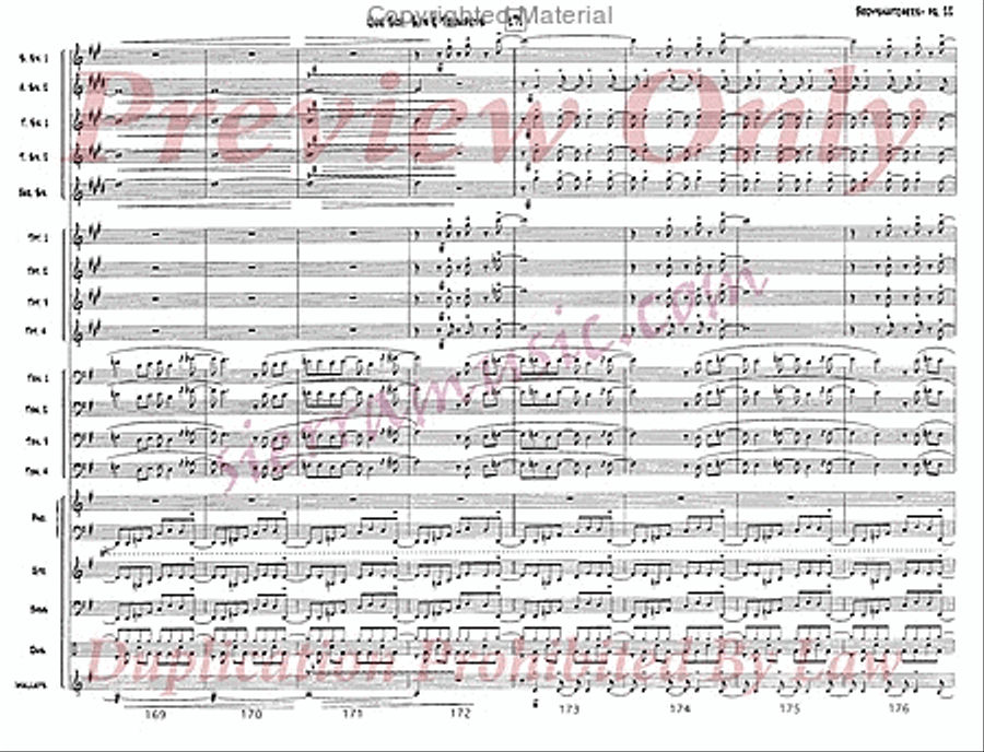 Bodysnatchers Bodysnatchers Jazz Ensemble scores gallery preview page 23