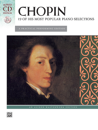 Book cover for Chopin -- 19 of His Most Popular Piano Selections