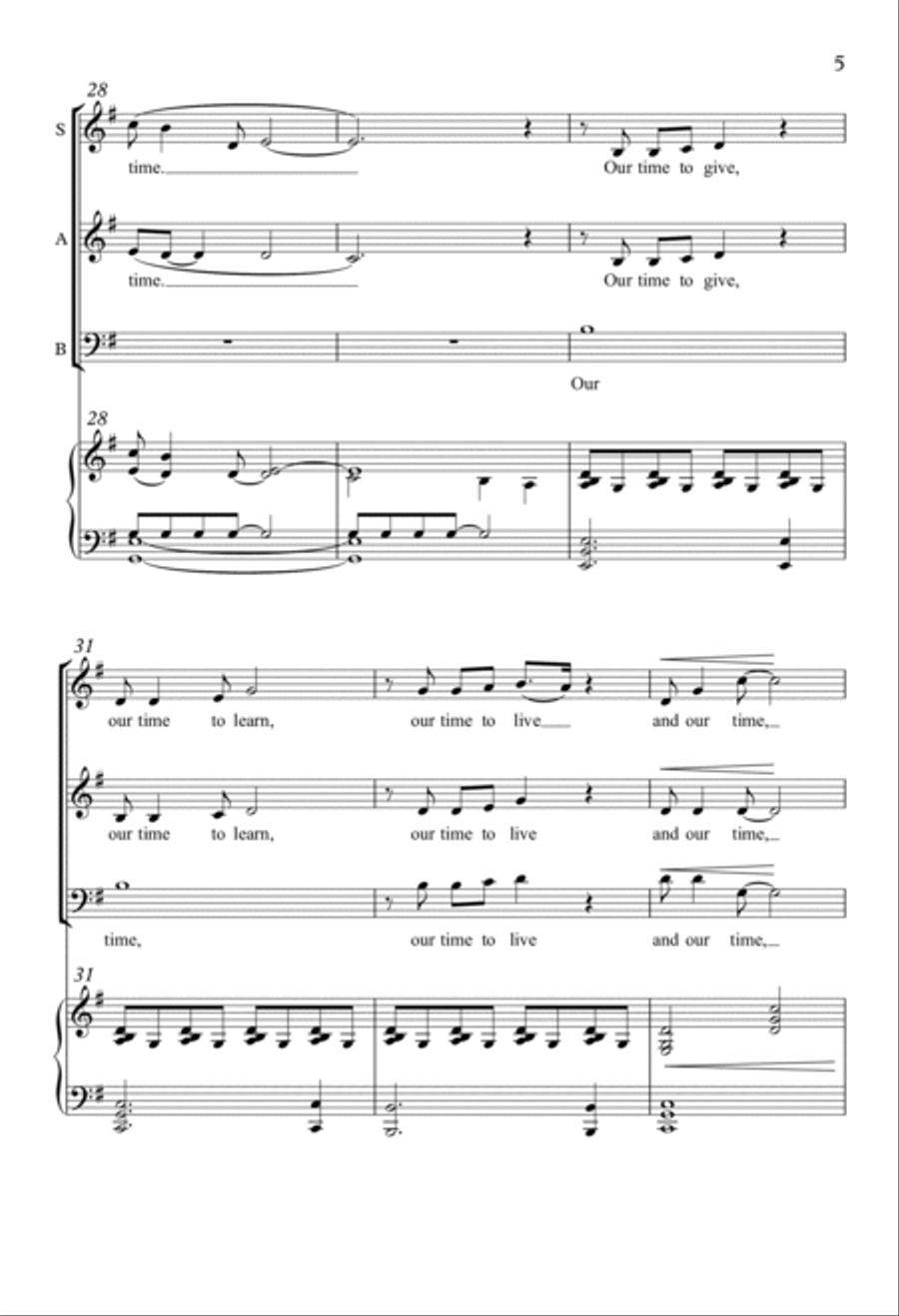 This is Our Time This is Our Time 3-Part scores gallery preview page 3
