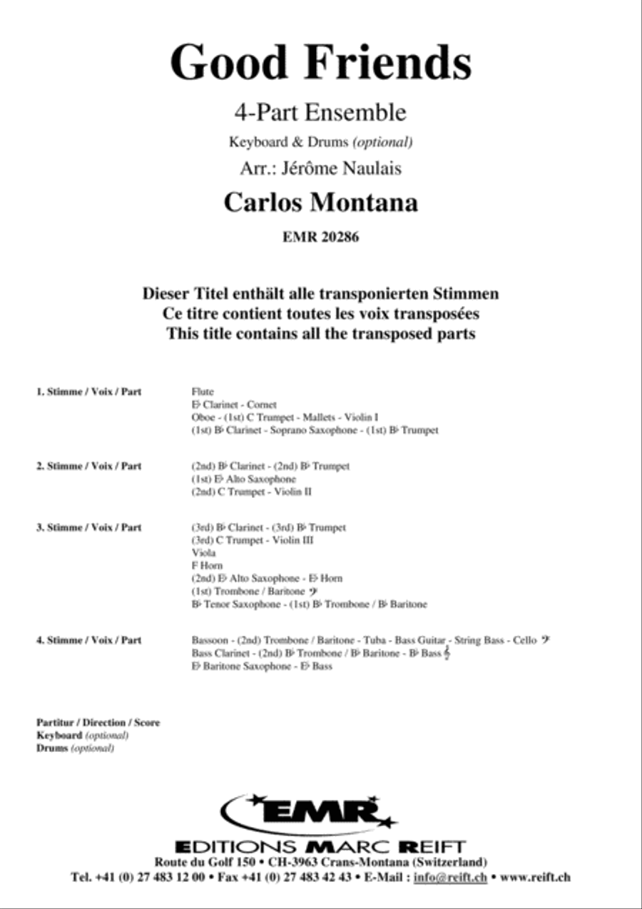 Good Friends Concert Band scores gallery preview page 2