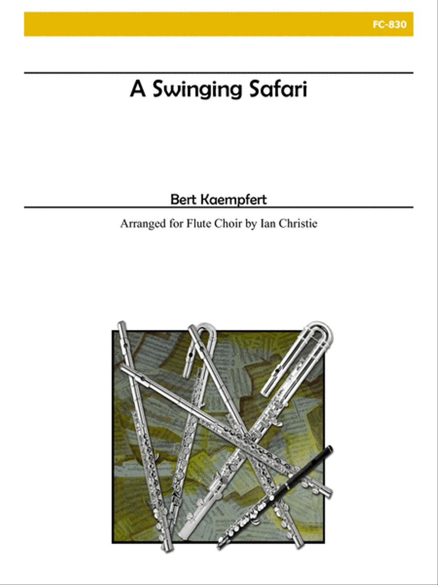 A Swinging Safari for Flute Choir Flute Choir scores gallery preview page 1