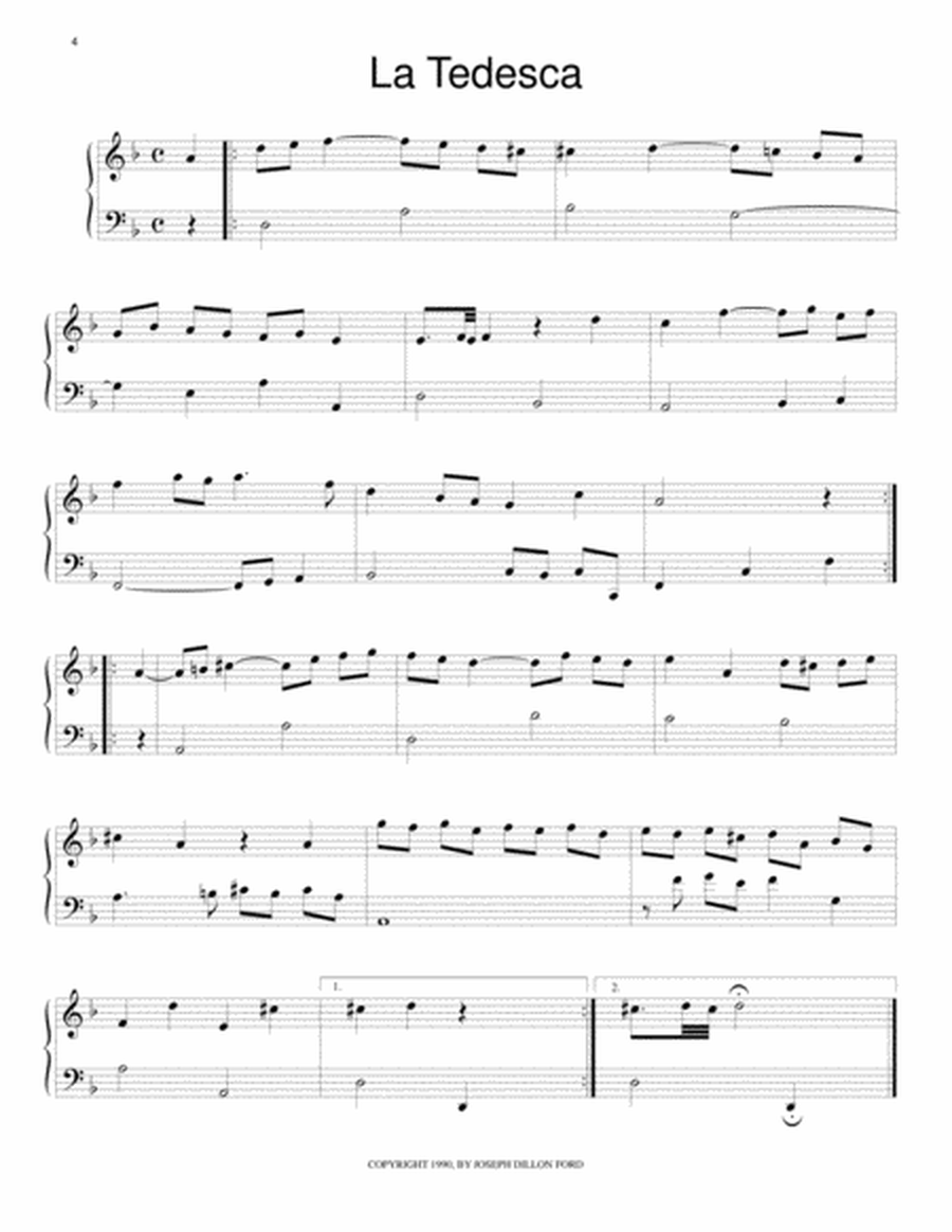 Capriccio per il clavicembalo (Capriccio for Harpsichord) in D Minor image number null