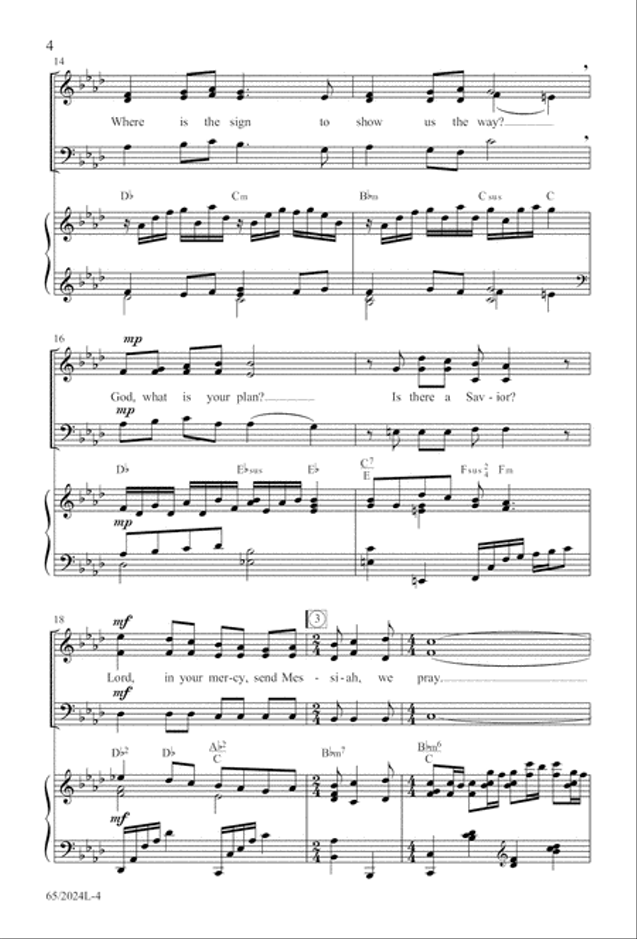 Child of Hope 3-Part scores gallery preview page 5