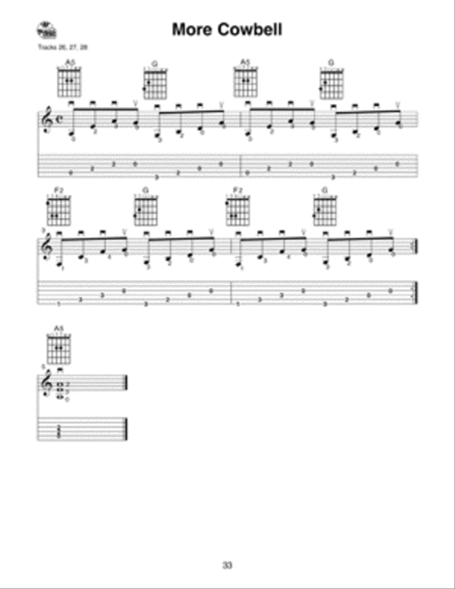 MBGU Foundations of Rock: Guitar Riffs in the Style of the '60s & '70s Electric Guitar scores gallery preview page 3