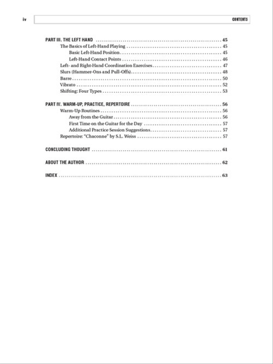 Classical Technique for the Modern Guitarist Acoustic Guitar scores gallery preview page 3