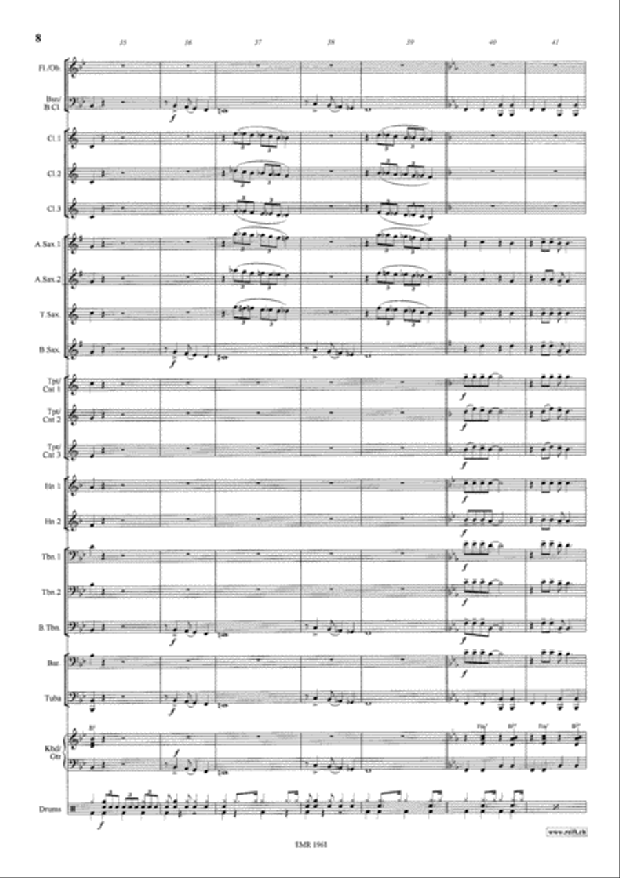 Fascinating Rhythm Concert Band scores gallery preview page 9