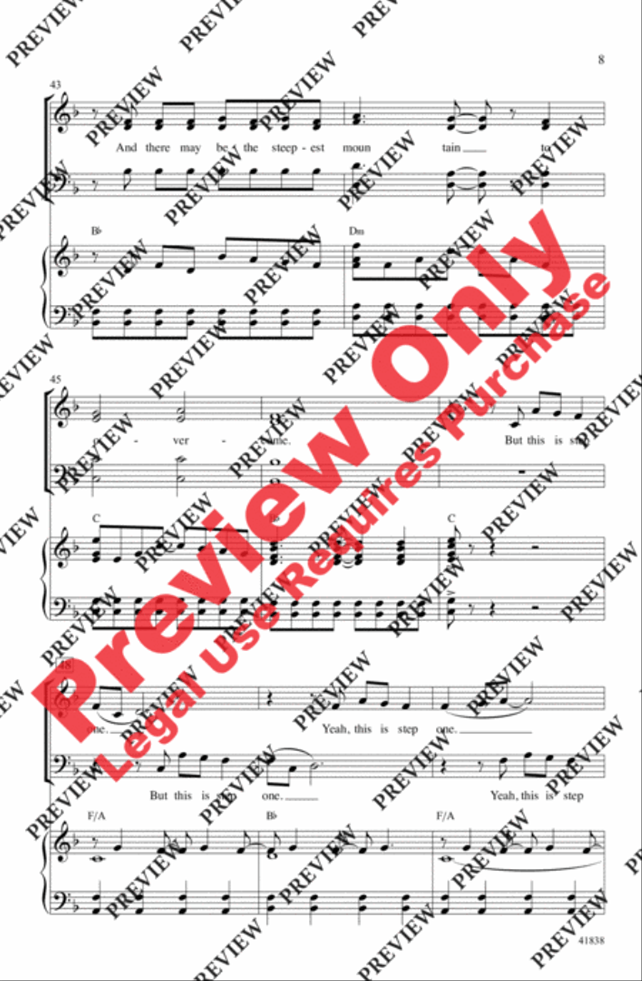 Kinky Boots - SoundTrax CD (CD only) Choir scores gallery preview page 7