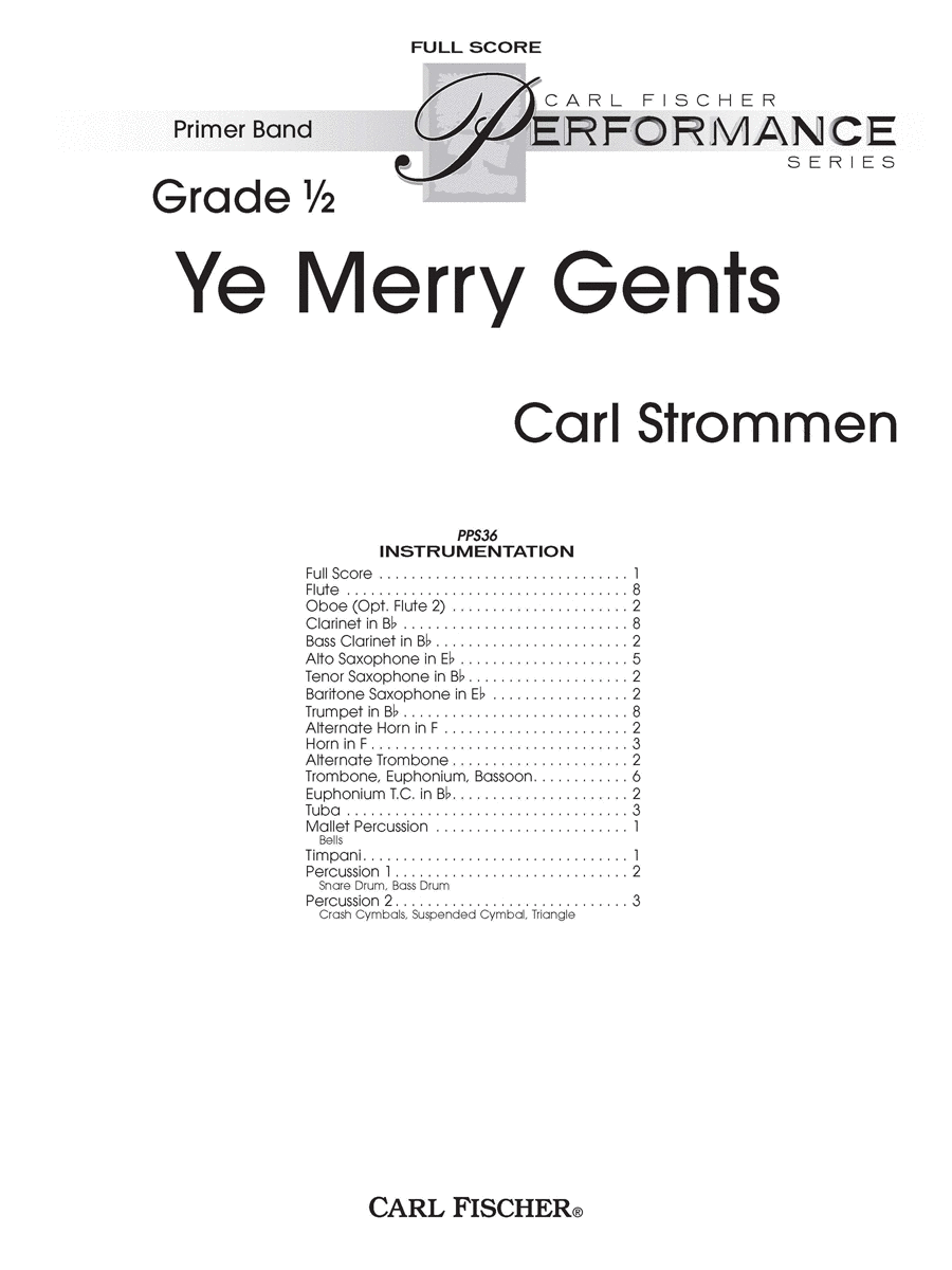 Ye Merry Gents