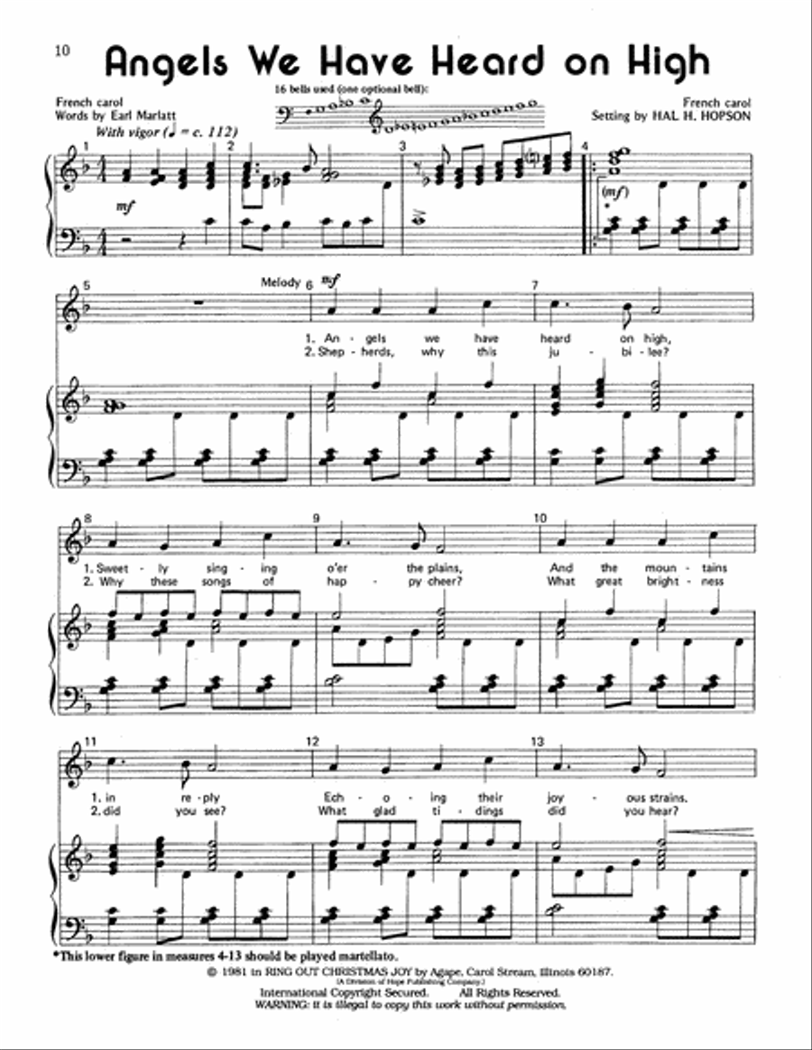 Ring Out Christmas Joy Choir scores gallery preview page 12