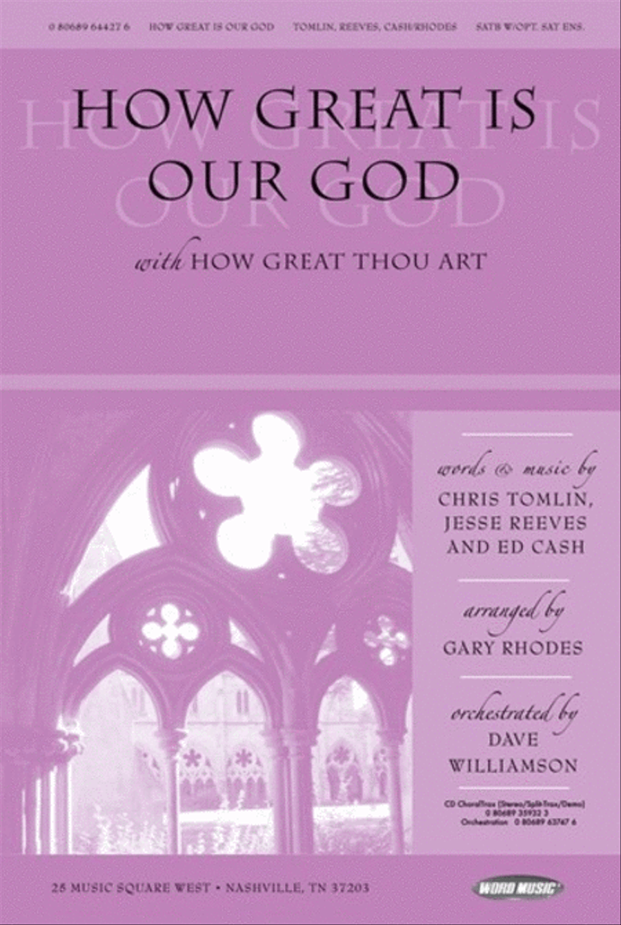 How Great Is Our God - CD ChoralTrax Choir scores gallery preview page 1