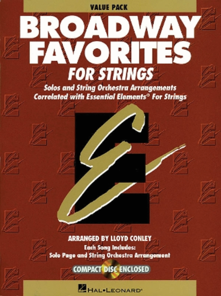 Essential Elements Broadway Favorites for Strings - Value Starter Pak