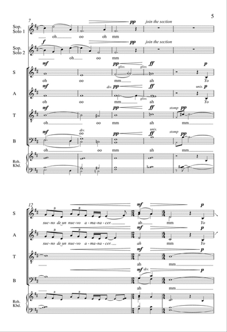 America Will Be! Divisi scores gallery preview page 4