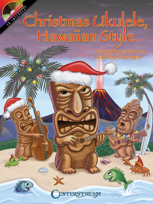 Book cover for Christmas Ukulele, Hawaiian Style