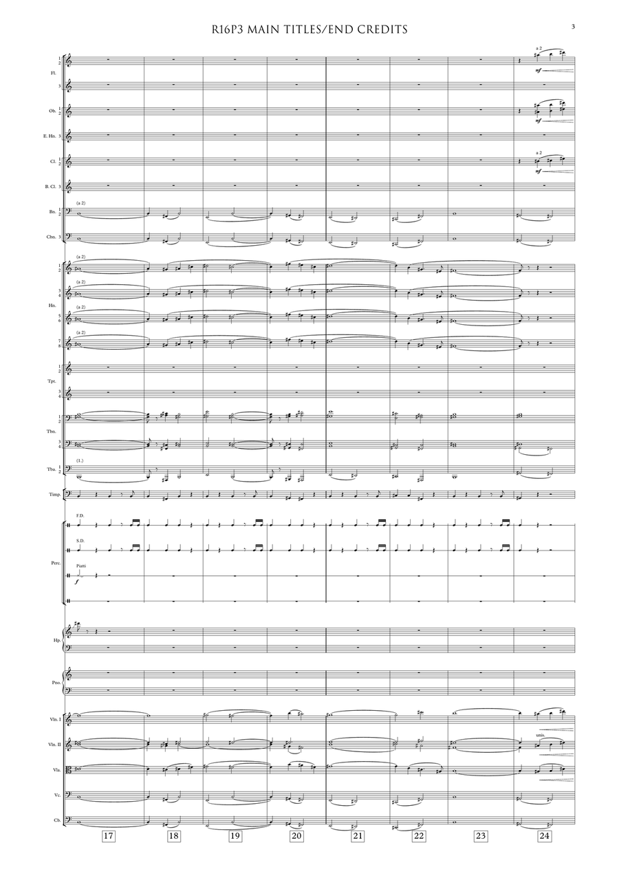 First Knight Full Orchestra scores gallery preview page 5