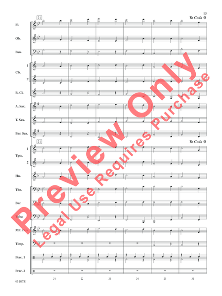 Happy Holidays---Vol. 2 Happy Holidays---Vol. 2 Concert Band scores gallery preview page 7