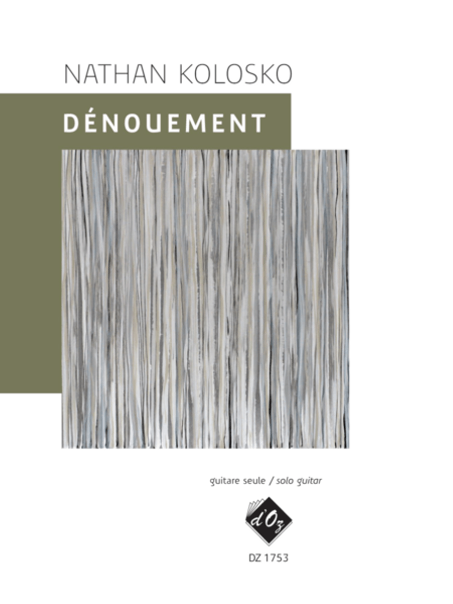 Dénouement Dénouement Classical Guitar scores gallery preview page 1
