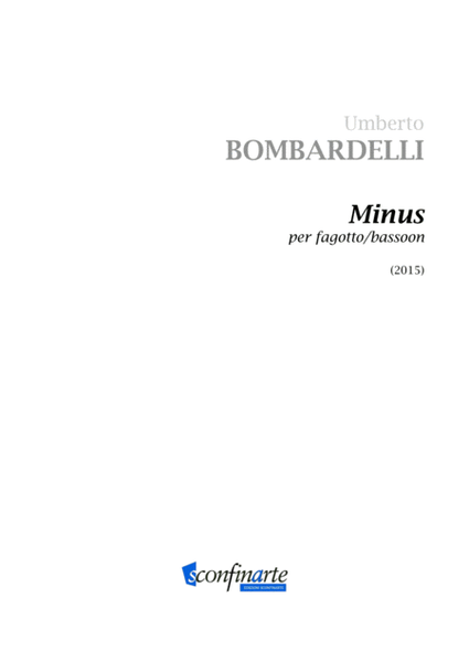 Umberto Bombardelli: MINUS (ES 920)
