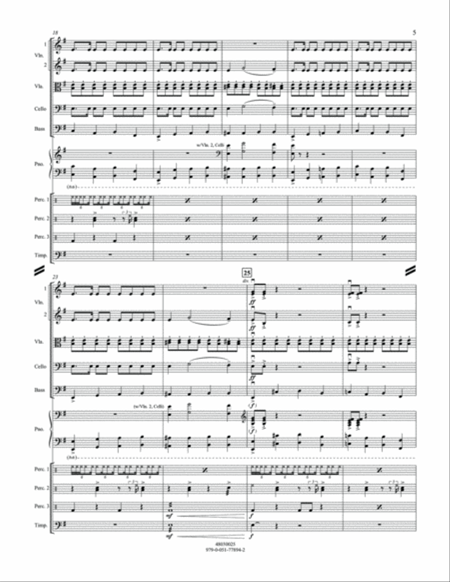 Dies Irae (from Requiem) - Conductor Score (Full Score) String Orchestra scores gallery preview page 4