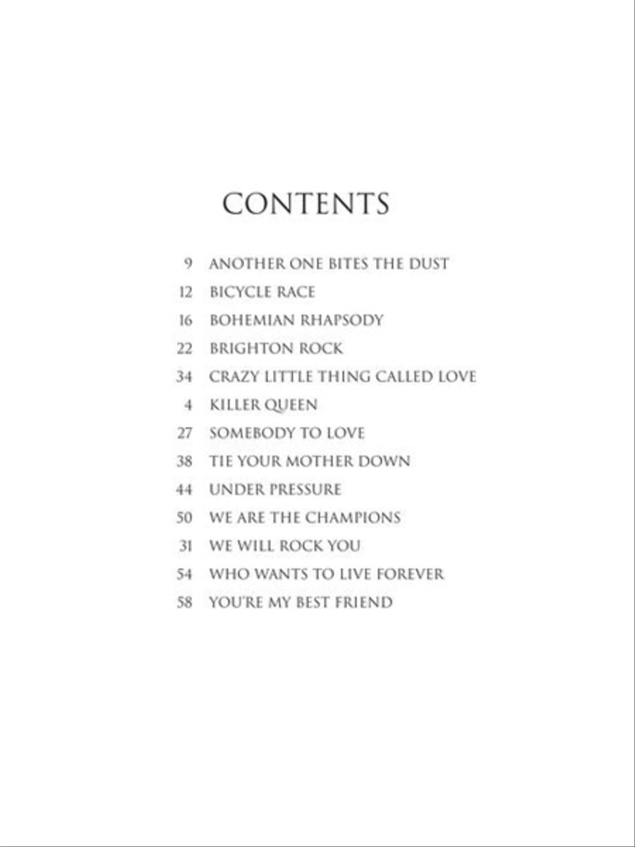 Queen for Classical Guitar Acoustic Guitar scores gallery preview page 3