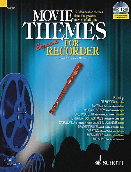 Movie Themes for Soprano Recorder image number null