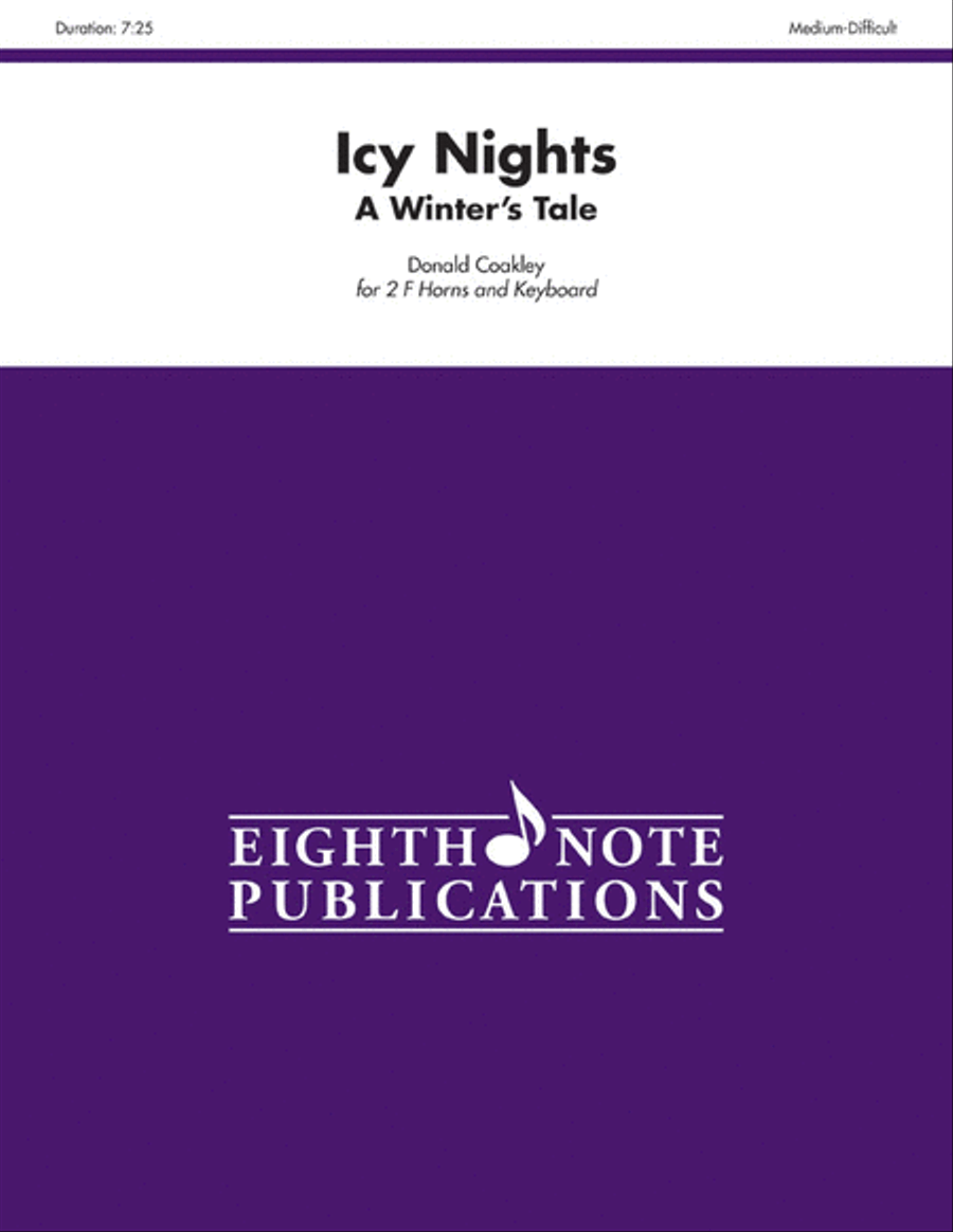 Icy Nights Brass Duet scores gallery preview page 1