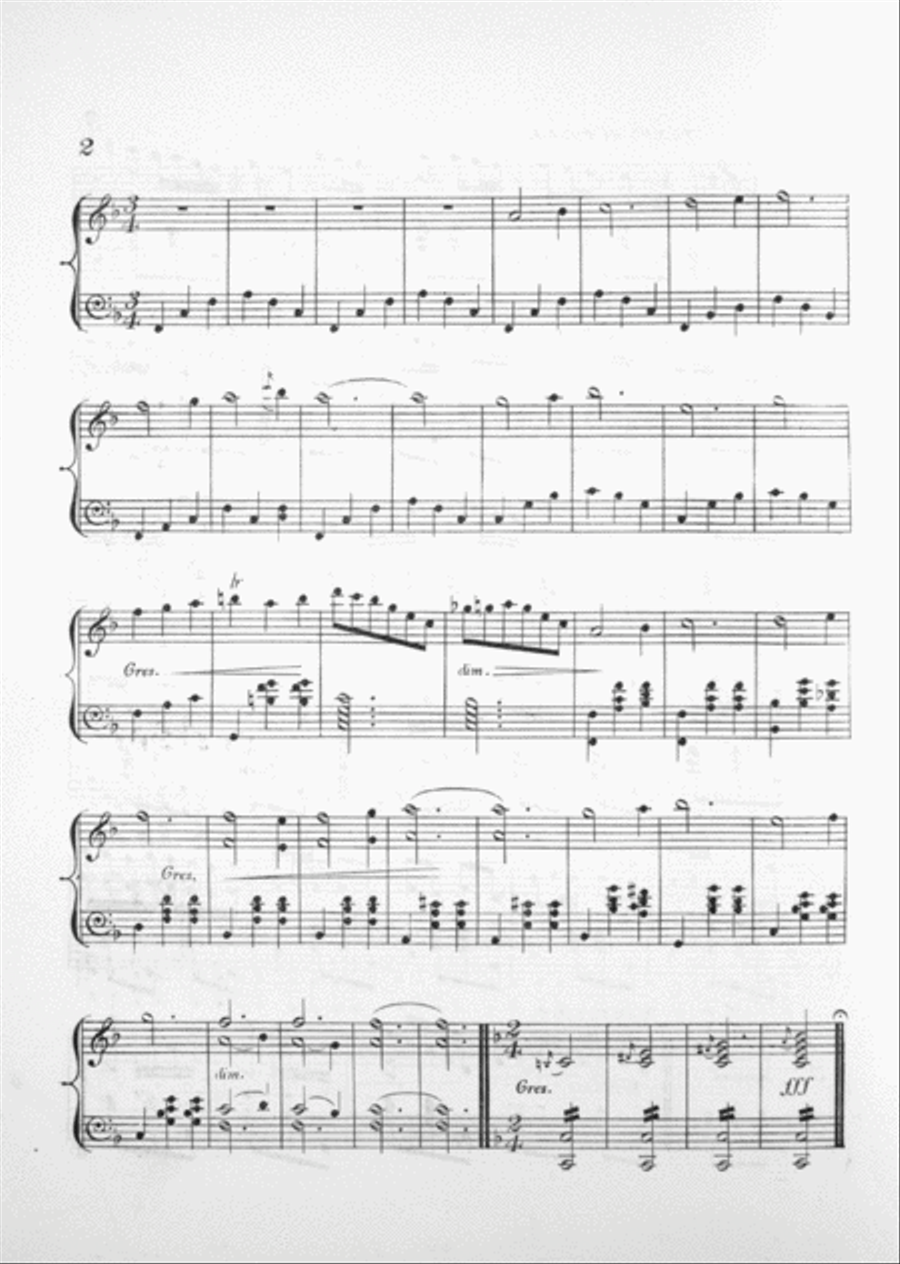 The Westminster Chimes Piano Solo scores gallery preview page 3