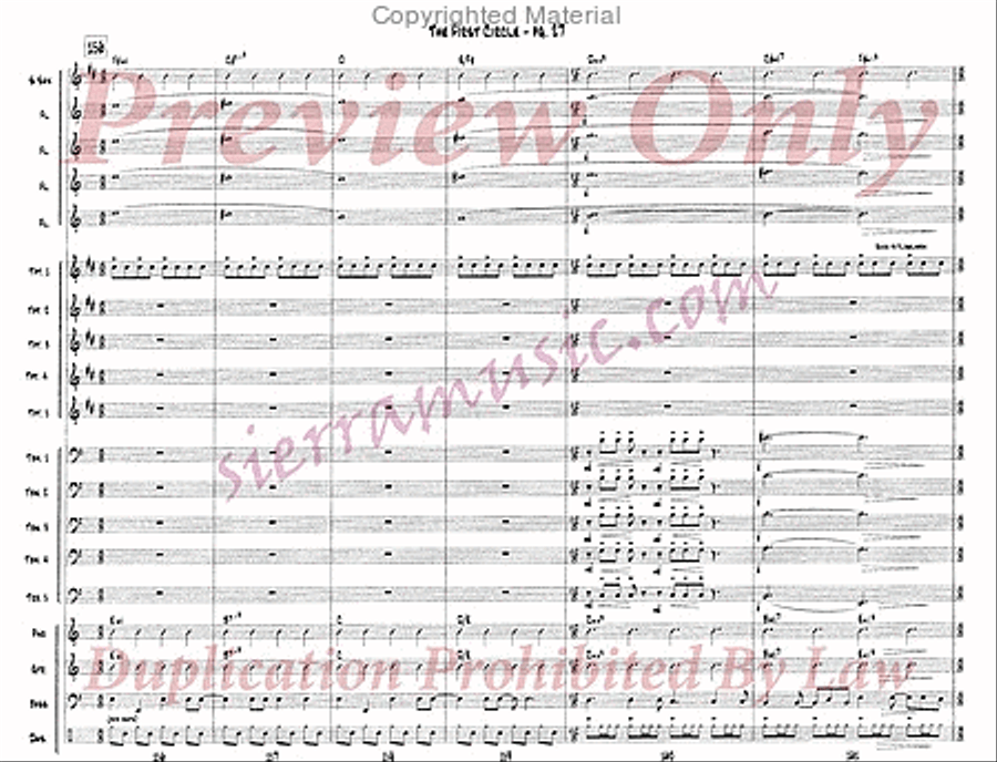 The First Circle Big Band scores gallery preview page 28