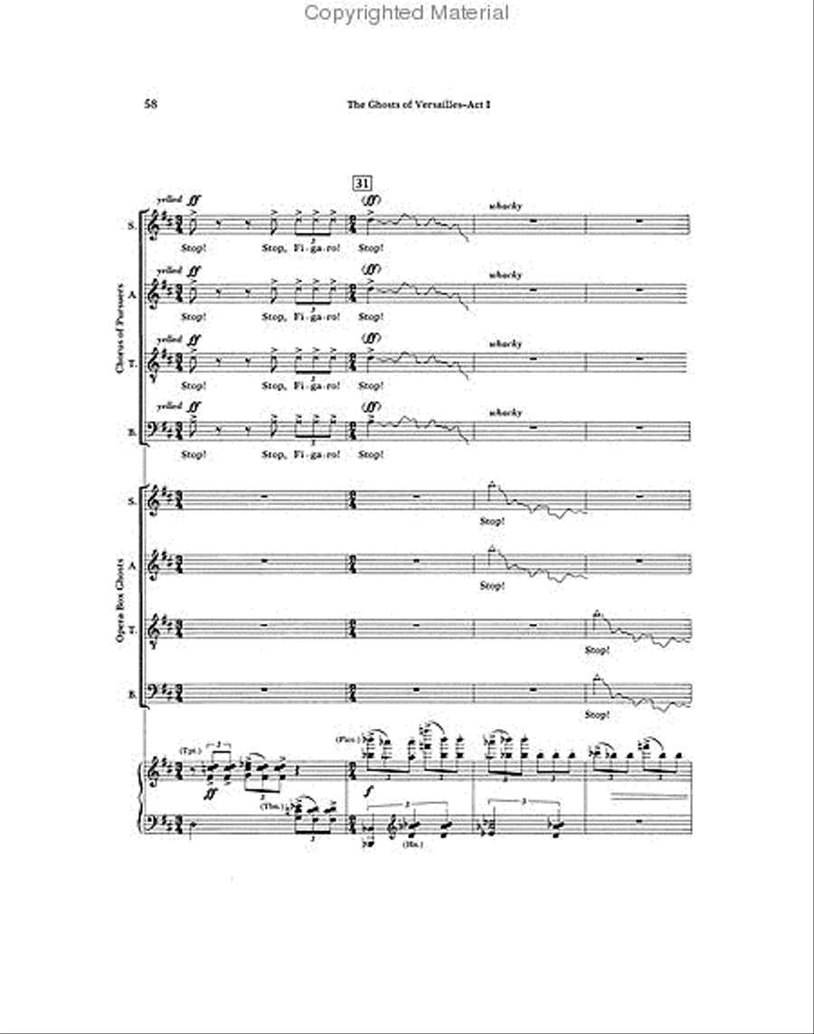 The Ghosts of Versailles Voice scores gallery preview page 4