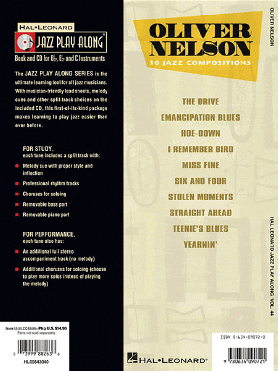 Oliver Nelson C Instrument scores gallery preview page 2
