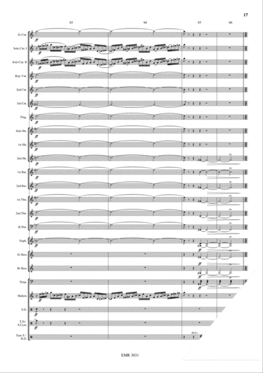 Mars Brass Band scores gallery preview page 18