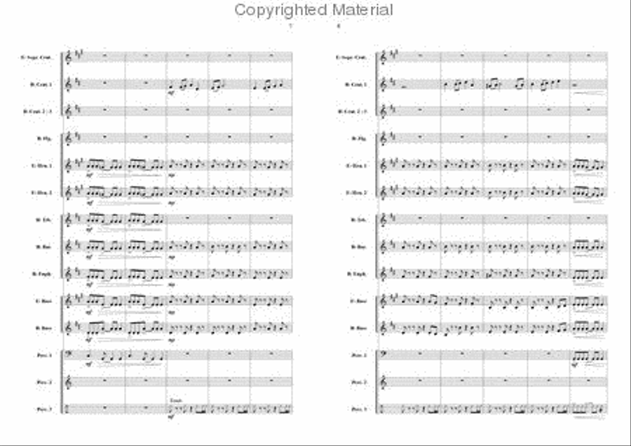 Olympic Dream Brass Band scores gallery preview page 4