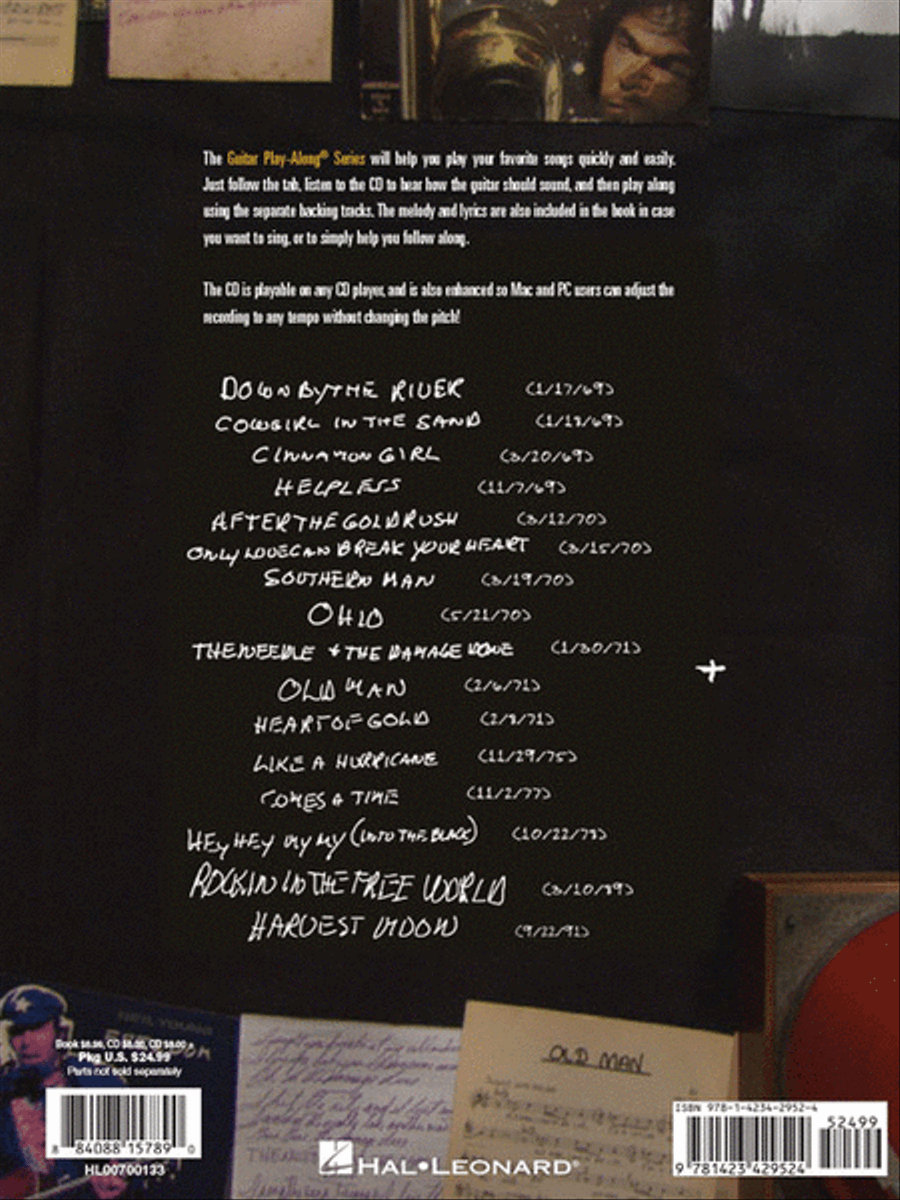 Neil Young Guitar Tablature scores gallery preview page 6