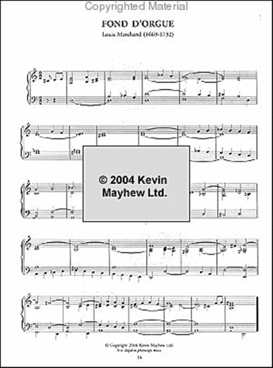 50 Baroque Fillers For Organ