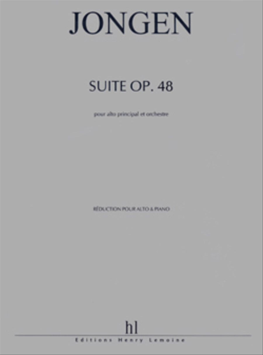 Suite Op. 48 Piano Accompaniment scores gallery preview page 1