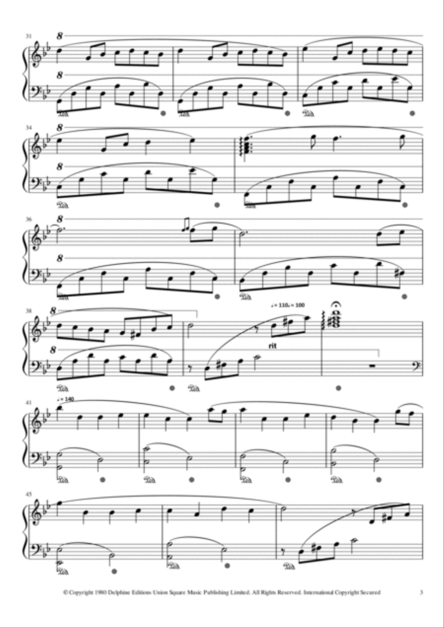 Mariage D'amour Piano, Vocal, Guitar scores gallery preview page 3