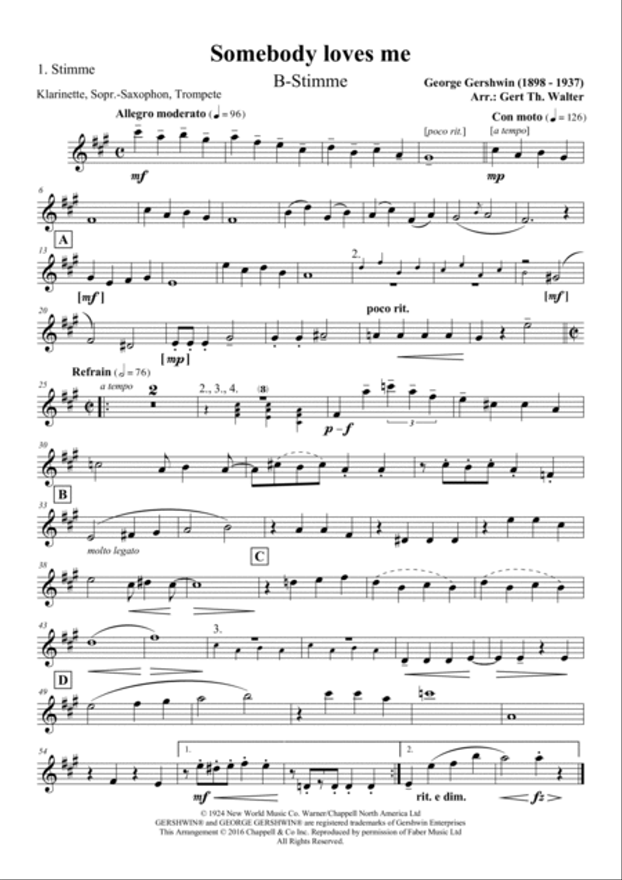 Somebody Loves Me Somebody Loves Me School and Community scores gallery preview page 6