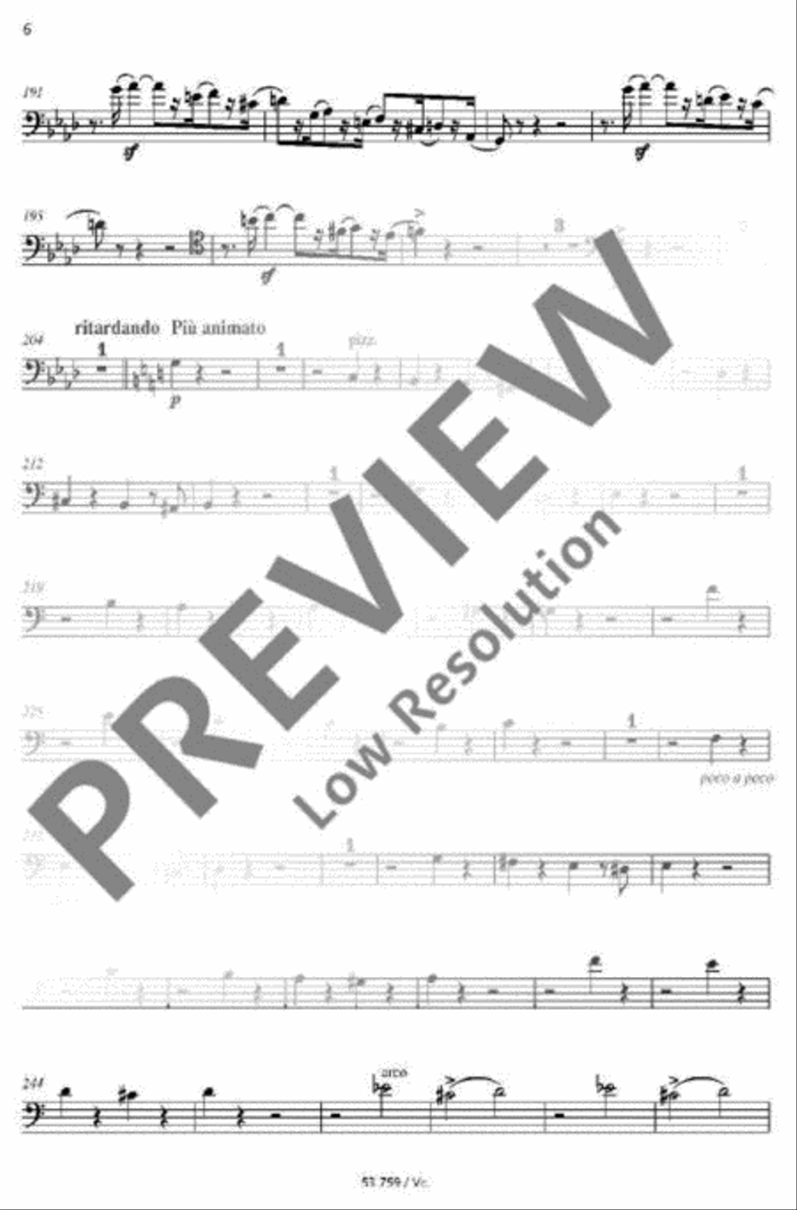 Concerto A minor Oboe scores gallery preview page 5