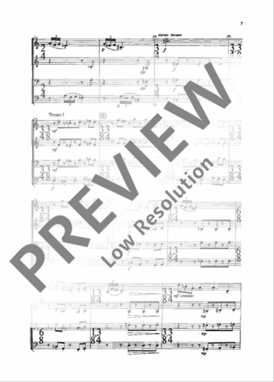 Suite Trombone scores gallery preview page 8