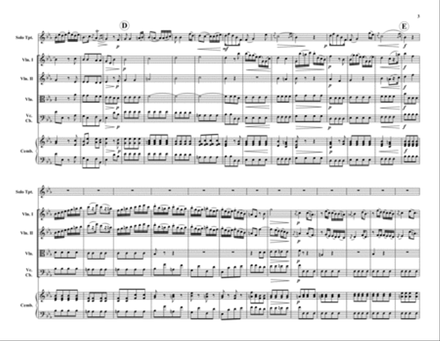 Concerto in Eb Concerto in Eb Chamber Orchestra scores gallery preview page 3