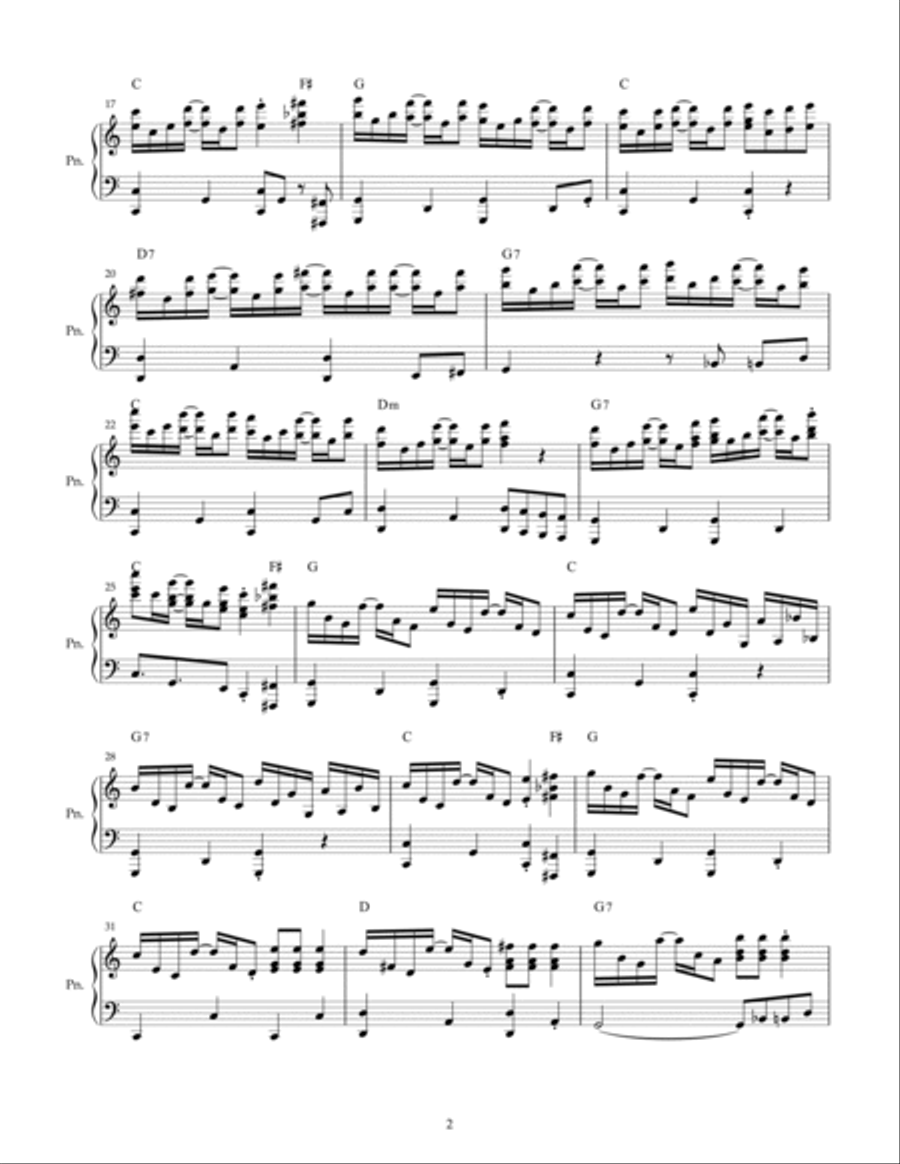 Carousel Rag Piano Solo scores gallery preview page 2