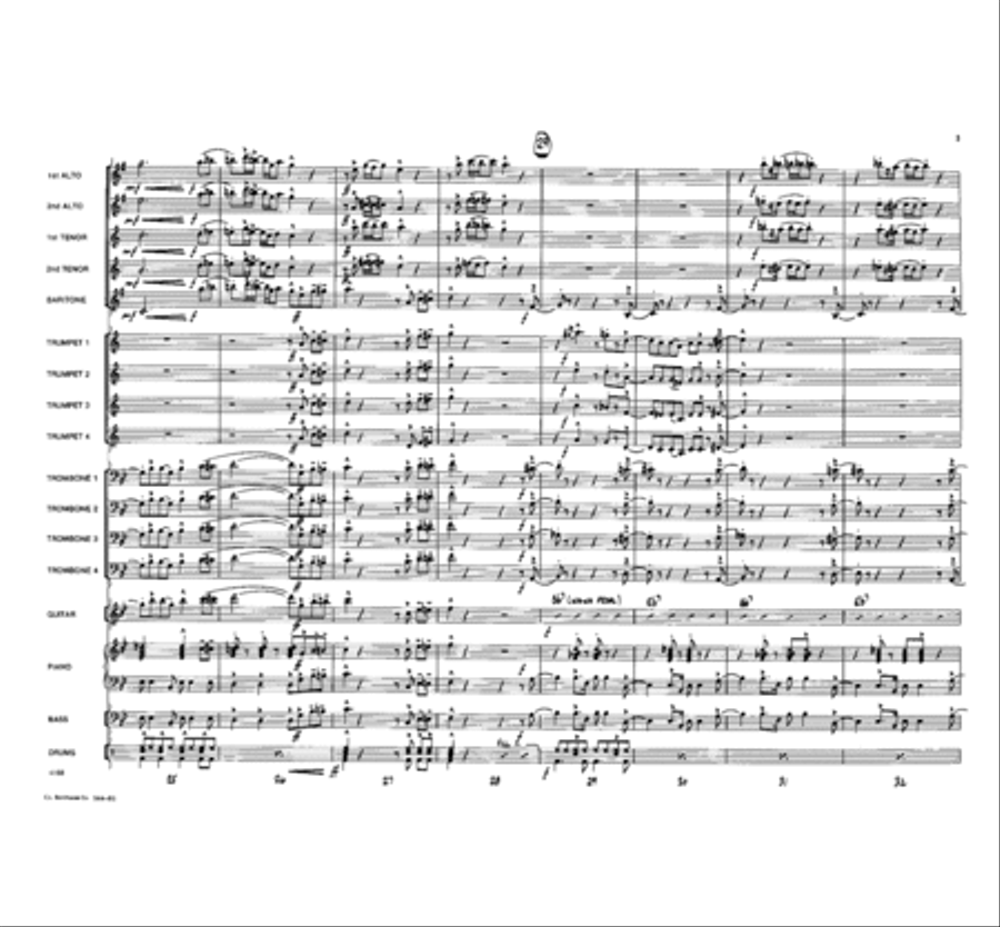 Soul Sister Jazz Ensemble scores gallery preview page 5